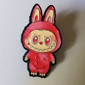 Hot Pink Labubu Enamel Pin